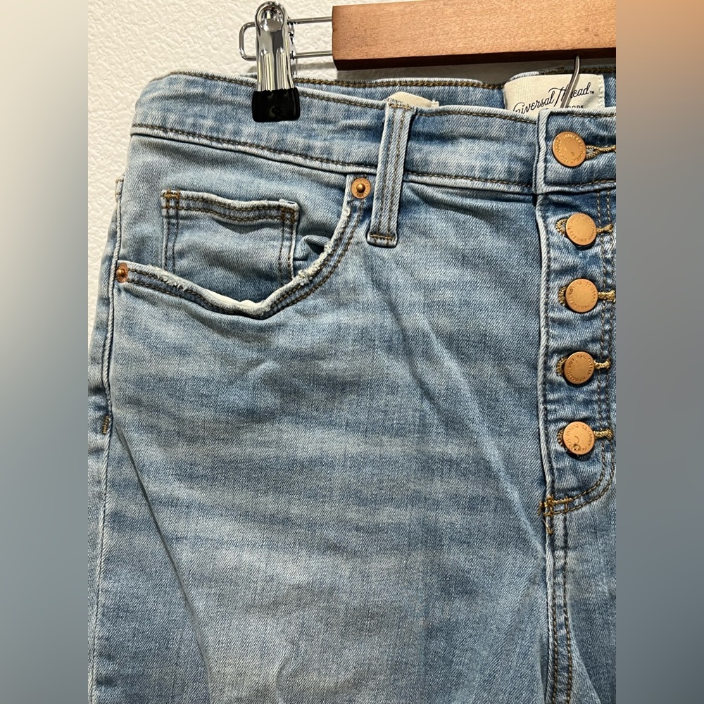 Universal Thread High Rise Skinny Button Fly Pant - image 2